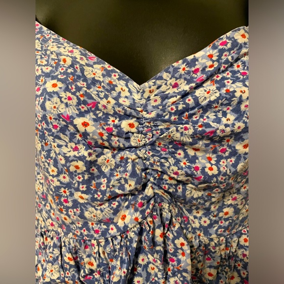 2 for $6 Babydoll, dizzy floral blouse - Picture 5 of 8